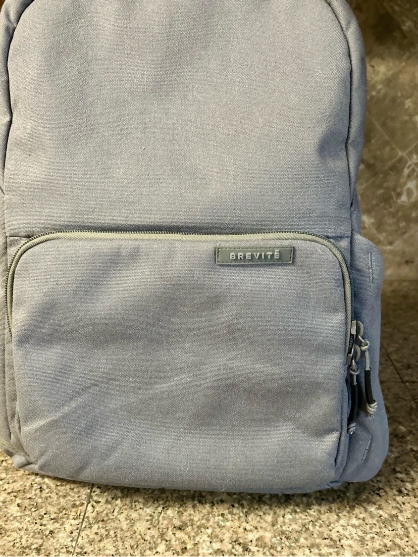 Brevit ‘The Backpack’ Ergonomic Commuter Charcoal Gray Unisex Adult Zip School — image 2 of 8